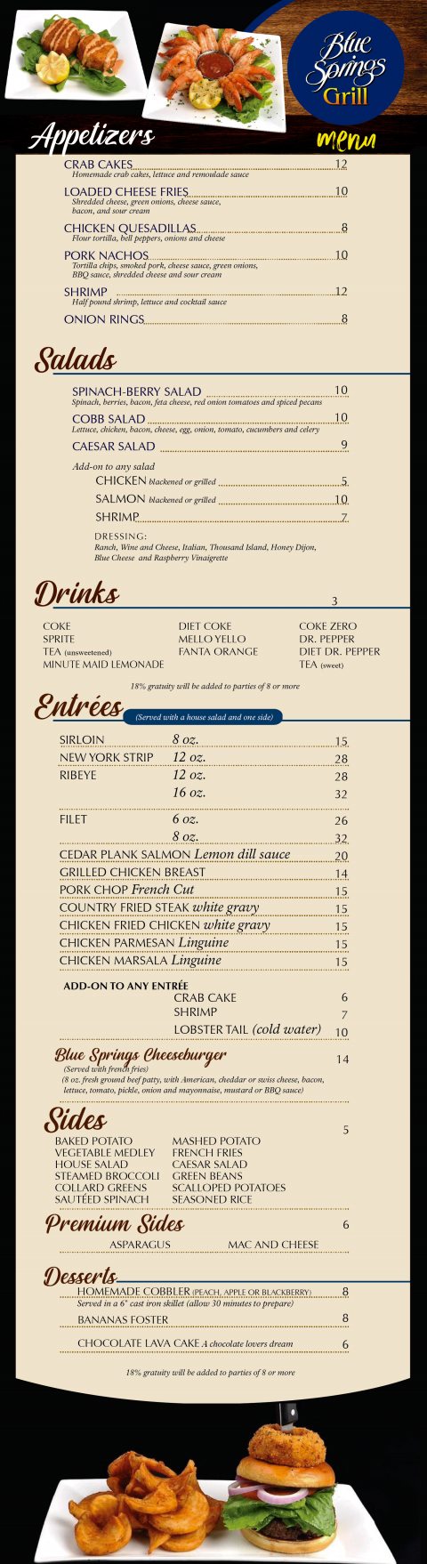 Menu Blue Springs Grill   Blue Springs Grill MENU 480x1758 